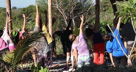 Yoga y meditación al aire libre en Pakkitlán